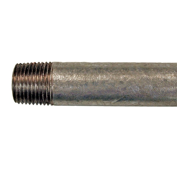 1-1/2in. x 18in. Readycut Galvanized Pipe